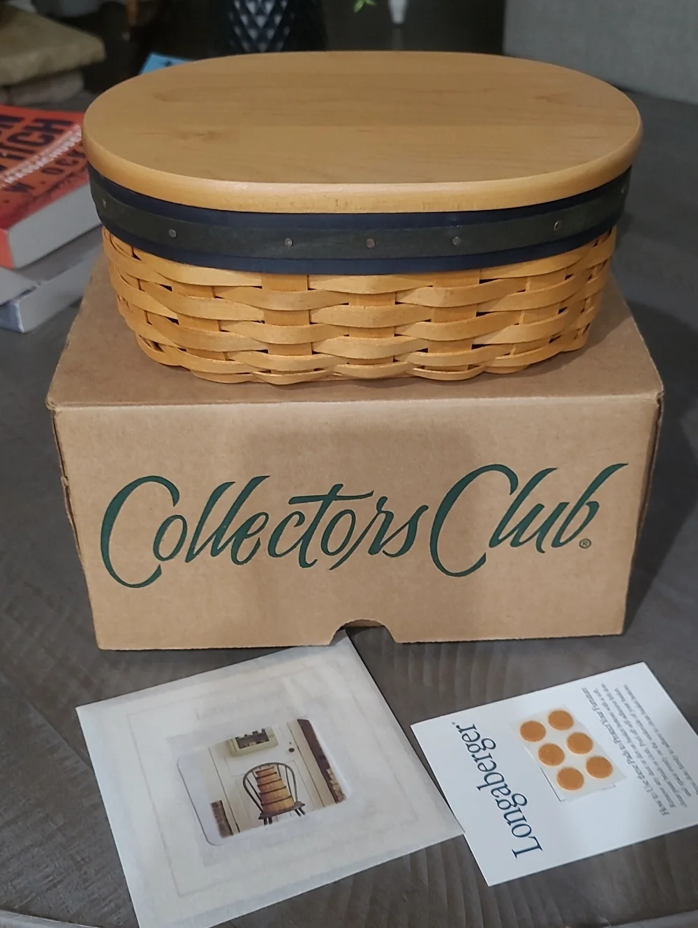 Longaberger Collectors Club Harmony Basket No 4 With Box